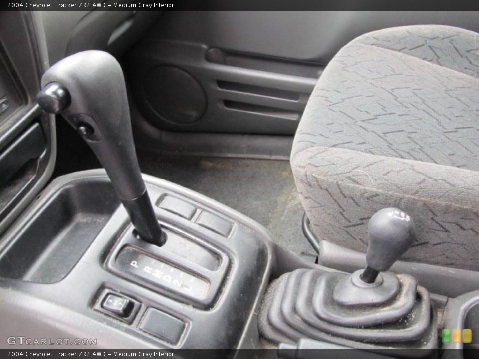Medium Gray Interior Transmission for the 2004 Chevrolet Tracker ZR2 4WD #45812765