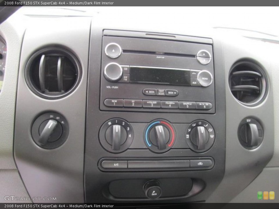 Medium/Dark Flint Interior Controls for the 2008 Ford F150 STX SuperCab 4x4 #45813217