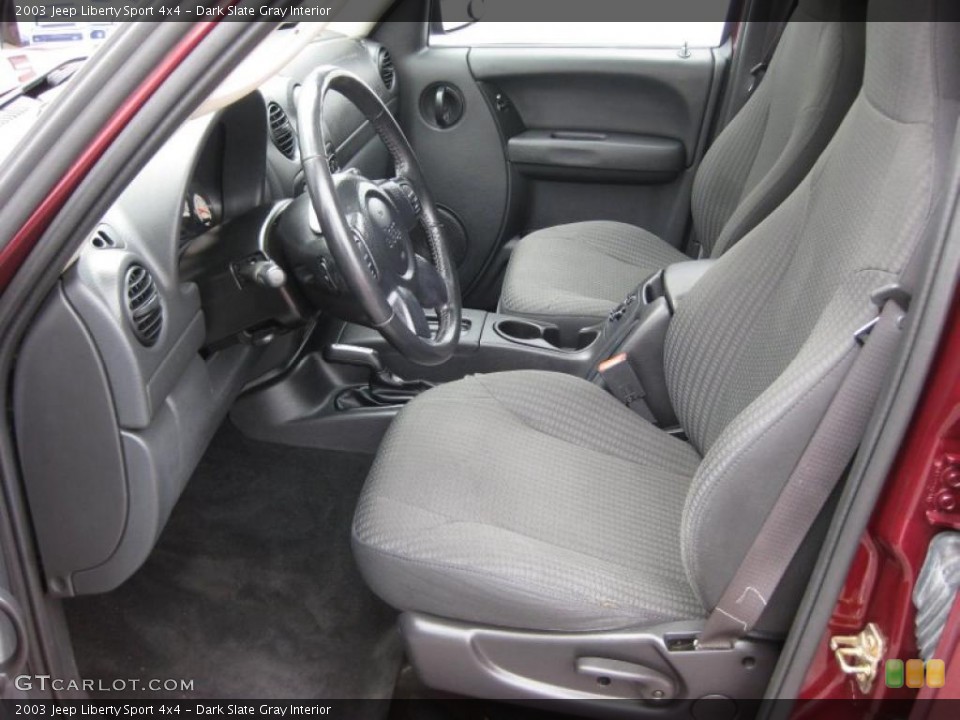 Dark Slate Gray Interior Photo for the 2003 Jeep Liberty Sport 4x4 #45813397