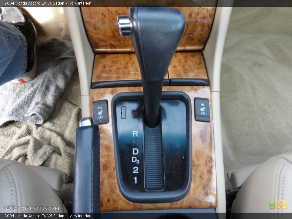 Ivory Interior Transmission for the 2004 Honda Accord EX V6 Sedan #45813501