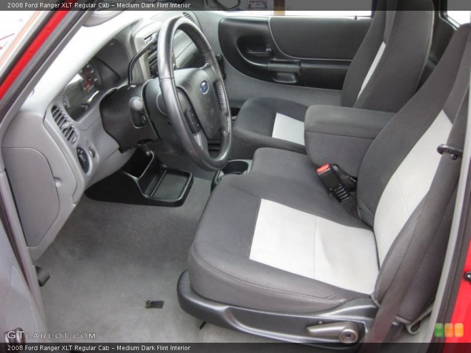 Medium Dark Flint Interior Photo for the 2008 Ford Ranger XLT Regular Cab #45814621