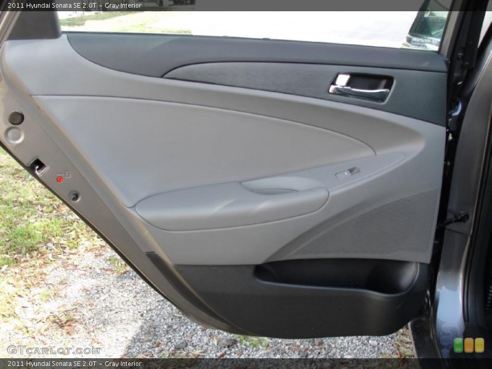 Gray Interior Door Panel for the 2011 Hyundai Sonata SE 2.0T #45815093