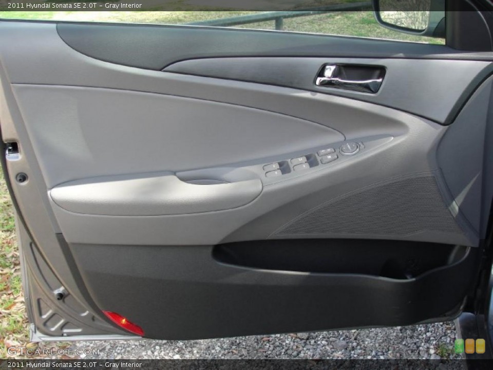 Gray Interior Door Panel for the 2011 Hyundai Sonata SE 2.0T #45815117