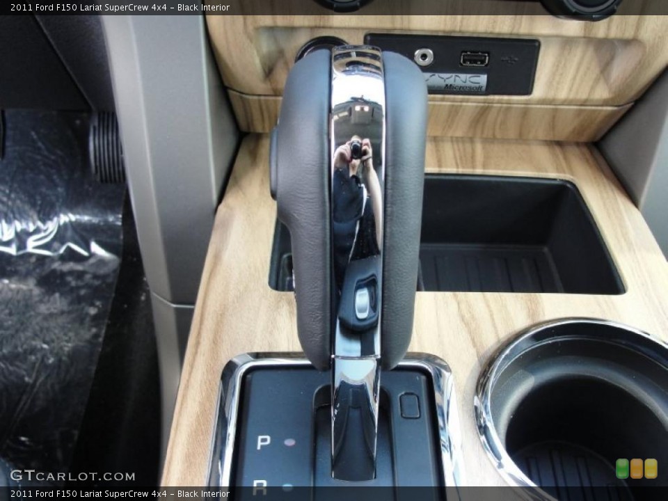 Black Interior Transmission for the 2011 Ford F150 Lariat SuperCrew 4x4 #45815765