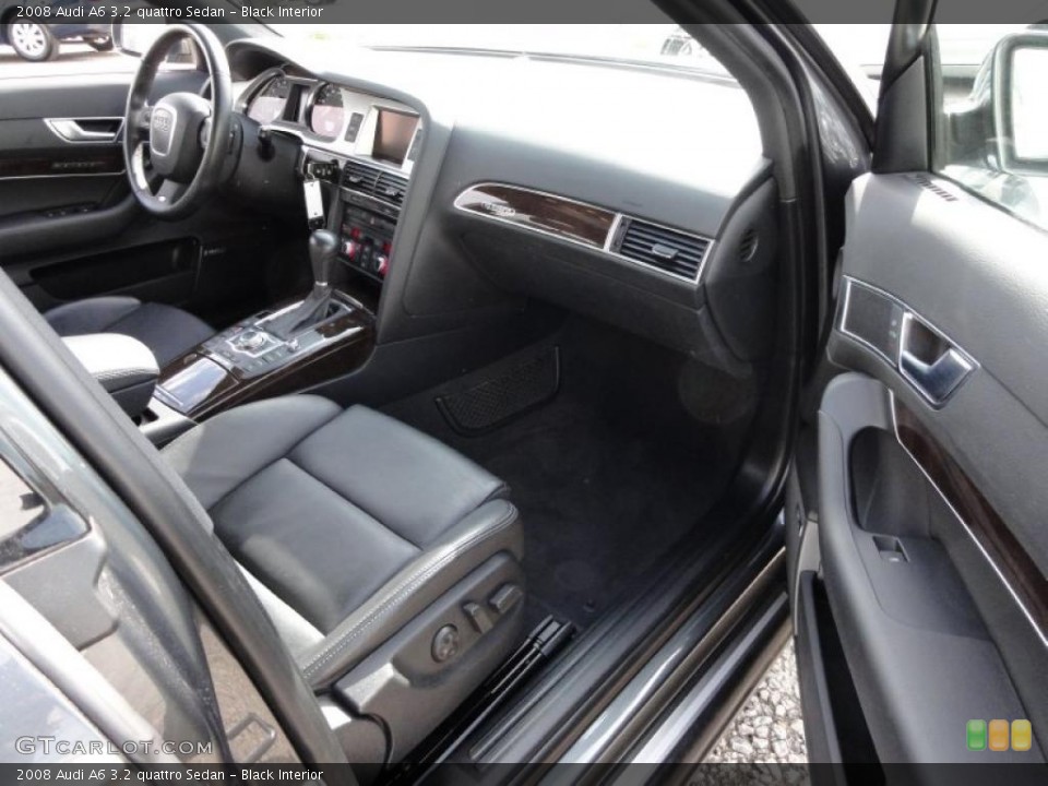 Black Interior Photo for the 2008 Audi A6 3.2 quattro Sedan #45816629