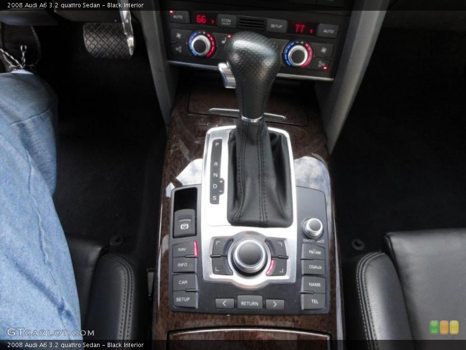 Black Interior Transmission for the 2008 Audi A6 3.2 quattro Sedan #45816897