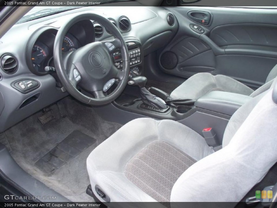 Dark Pewter Interior Prime Interior for the 2005 Pontiac Grand Am GT Coupe #45819863
