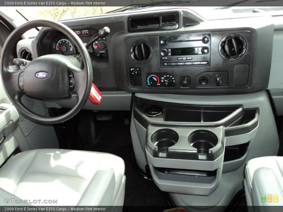 Medium Flint Interior Dashboard for the 2009 Ford E Series Van E150 Cargo #45820051