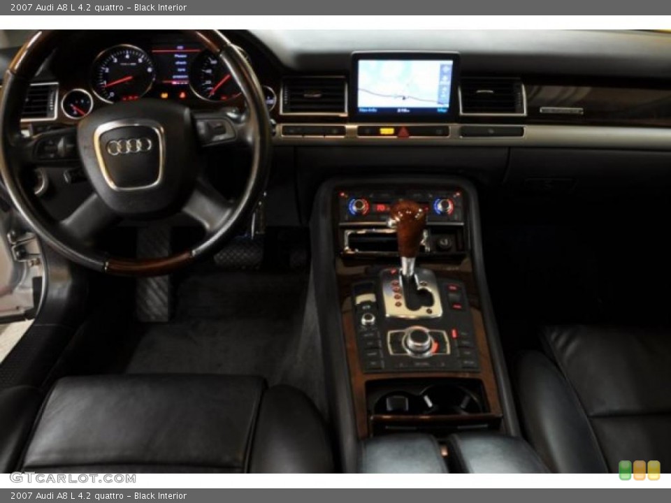 Black Interior Dashboard for the 2007 Audi A8 L 4.2 quattro #45820565