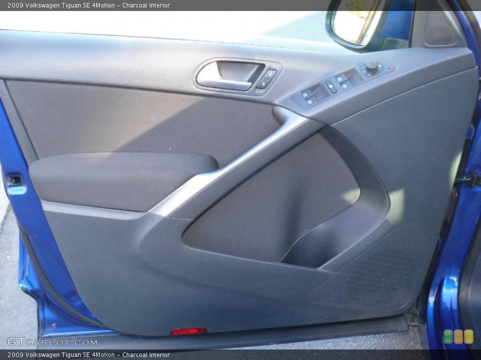Charcoal Interior Door Panel for the 2009 Volkswagen Tiguan SE 4Motion #45821685