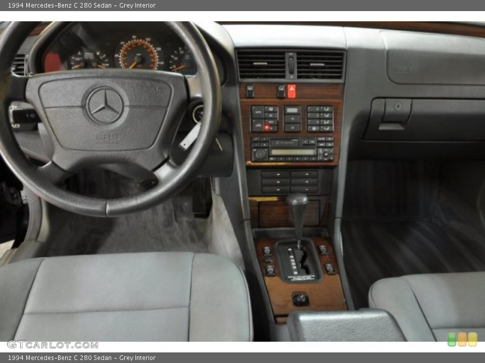 Grey Interior Dashboard for the 1994 Mercedes-Benz C 280 Sedan #45822165