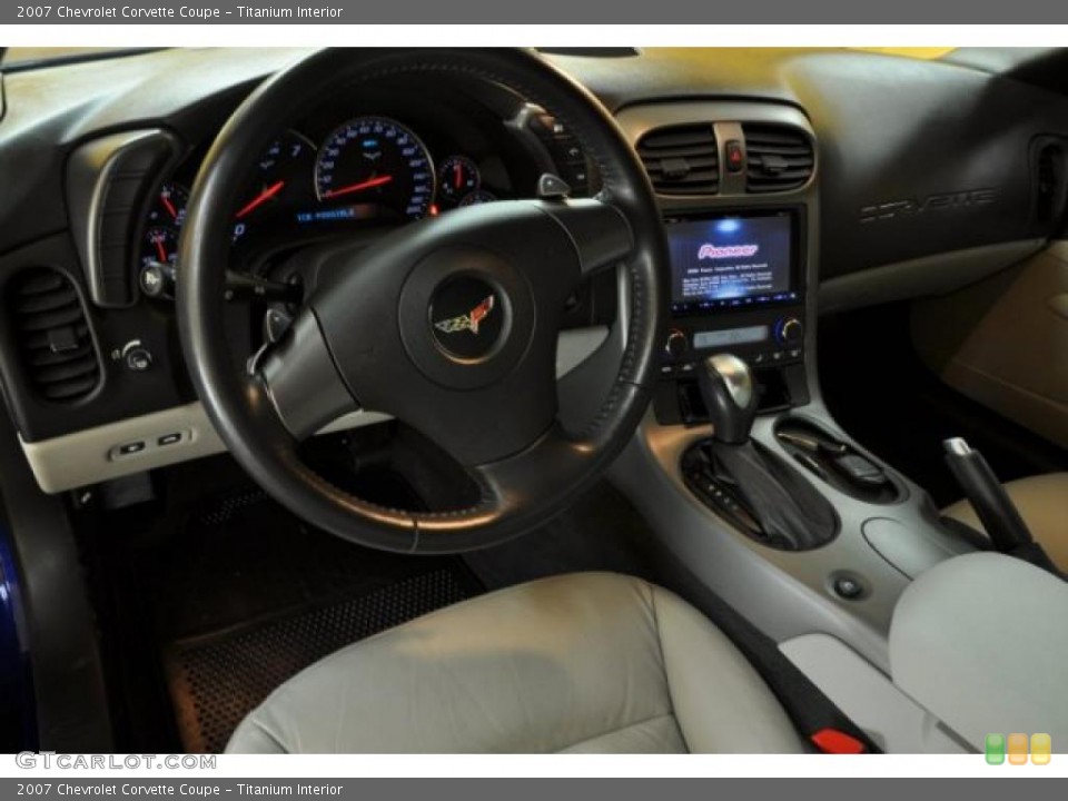 Titanium Interior Dashboard for the 2007 Chevrolet Corvette Coupe #45822525