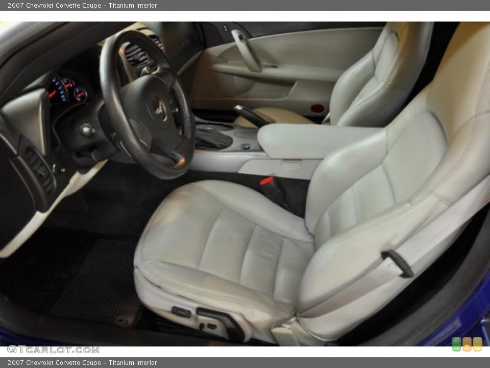 Titanium Interior Photo for the 2007 Chevrolet Corvette Coupe #45822545
