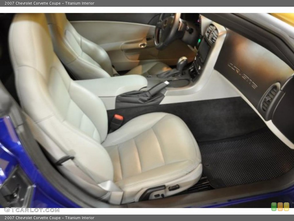 Titanium Interior Photo for the 2007 Chevrolet Corvette Coupe #45822933
