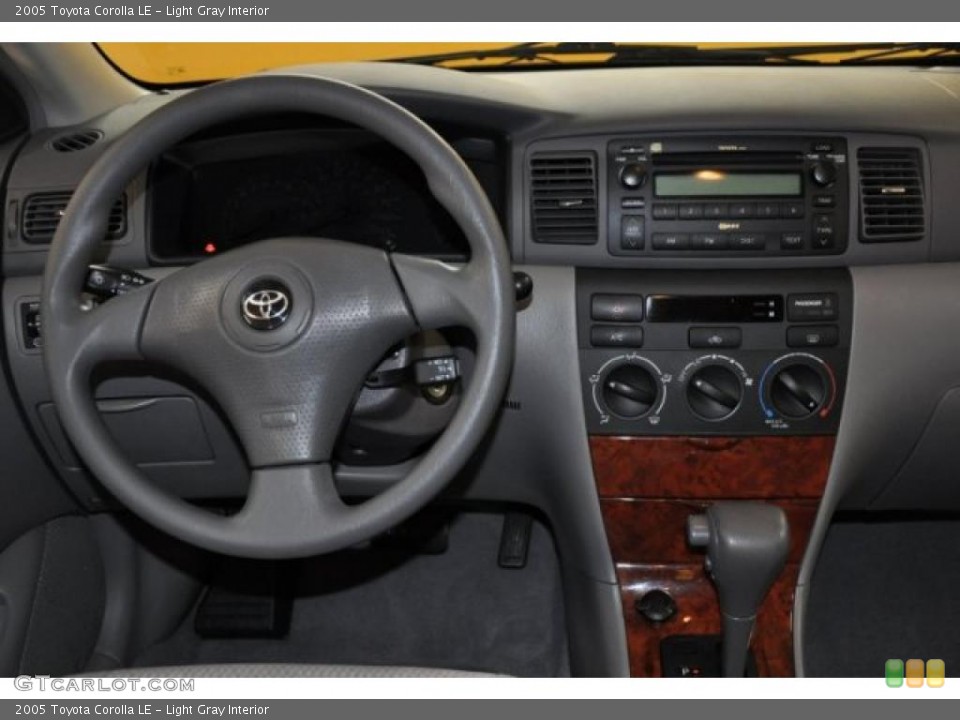 Light Gray Interior Dashboard for the 2005 Toyota Corolla LE #45824425