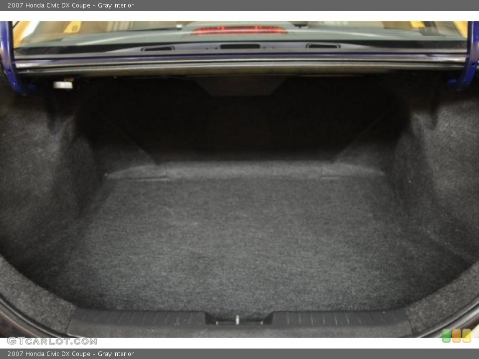 Gray Interior Trunk for the 2007 Honda Civic DX Coupe #45824949