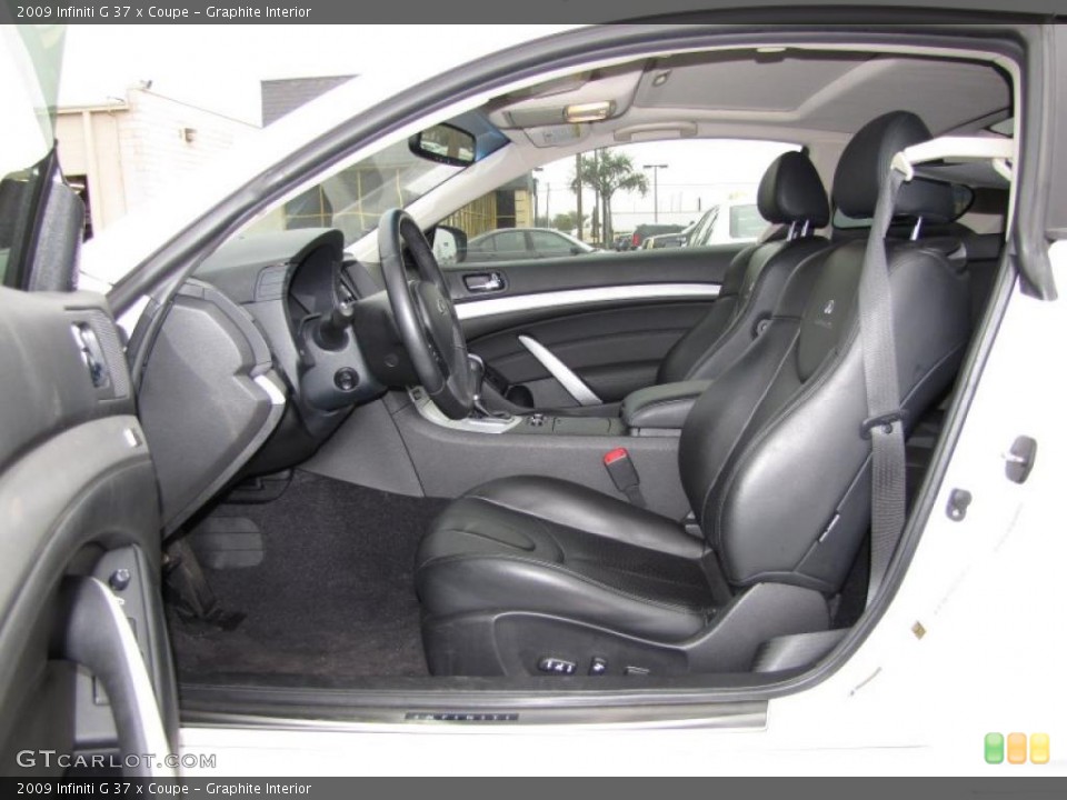 Graphite Interior Photo for the 2009 Infiniti G 37 x Coupe #45826445