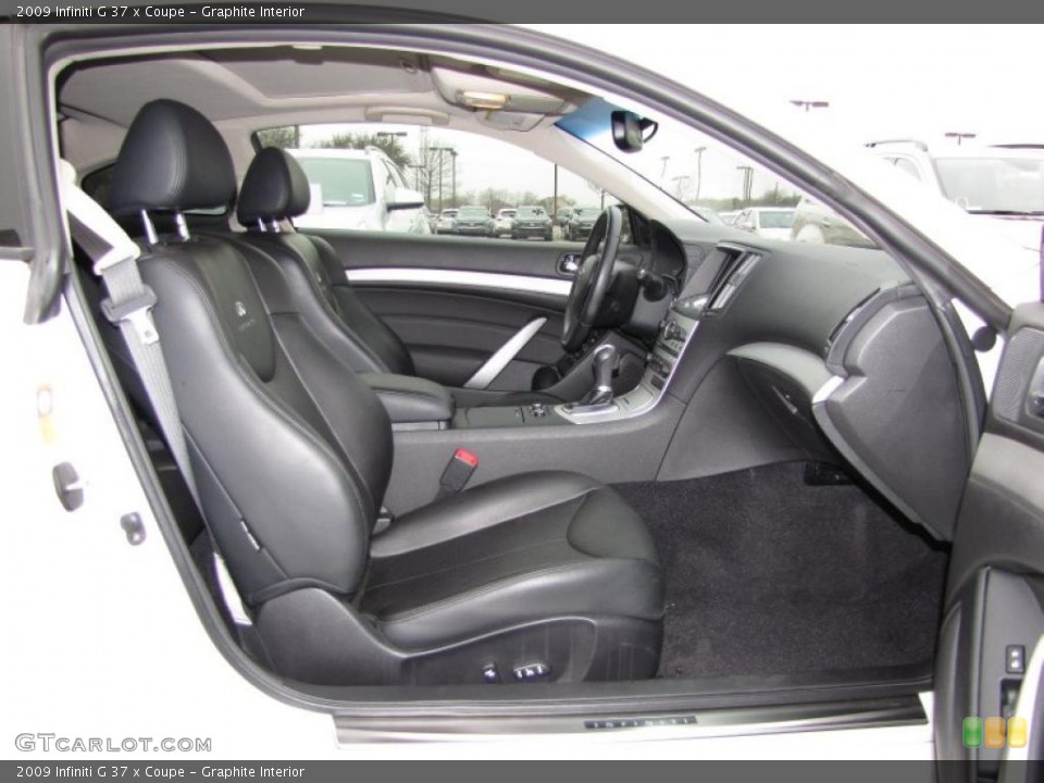 Graphite Interior Photo for the 2009 Infiniti G 37 x Coupe #45826449