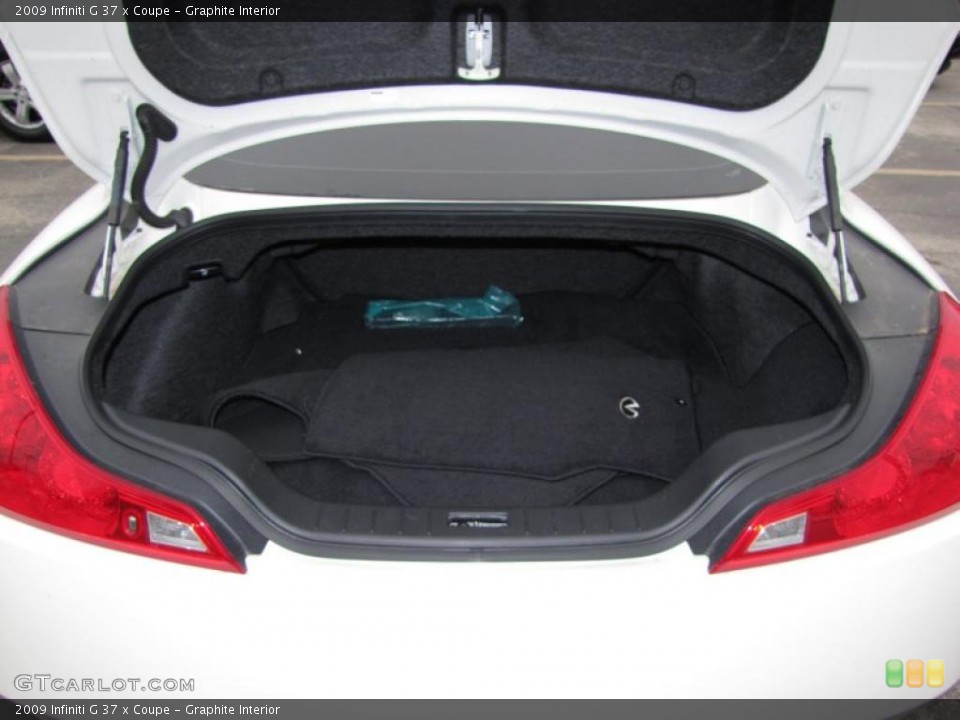 Graphite Interior Trunk for the 2009 Infiniti G 37 x Coupe #45826493