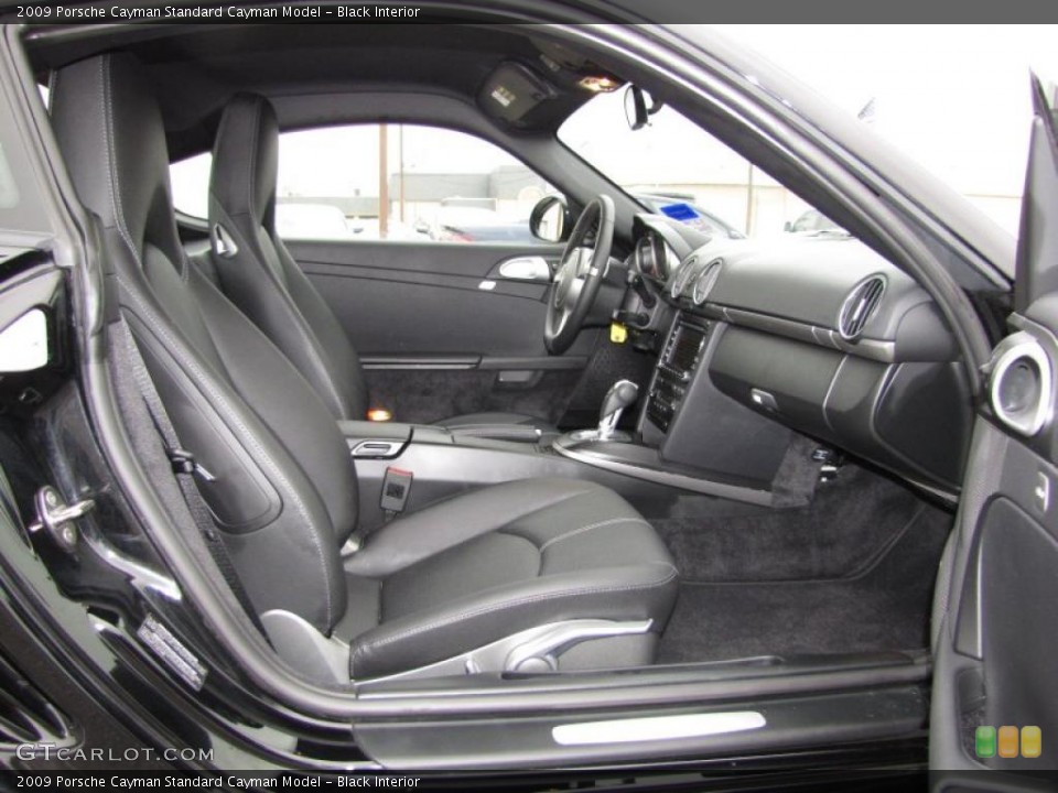 Black Interior Photo for the 2009 Porsche Cayman  #45827096