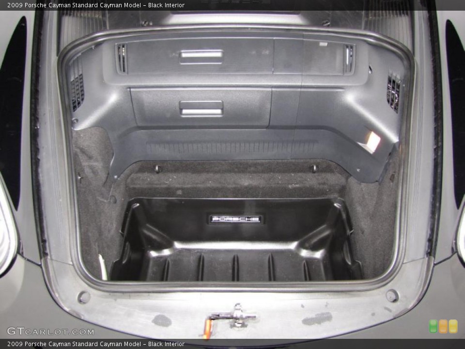 Black Interior Trunk for the 2009 Porsche Cayman  #45827136