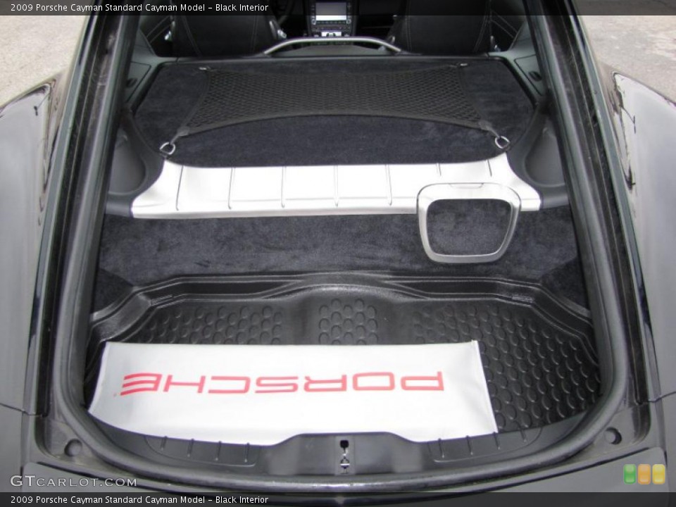 Black Interior Trunk for the 2009 Porsche Cayman  #45827140