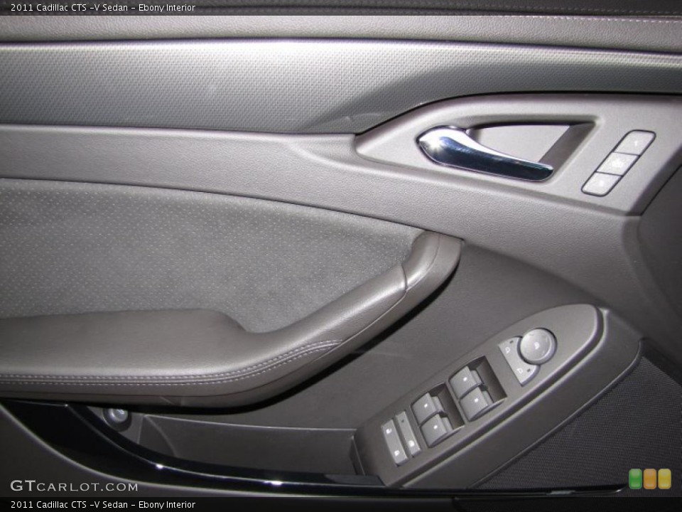 Ebony Interior Door Panel for the 2011 Cadillac CTS -V Sedan #45827465