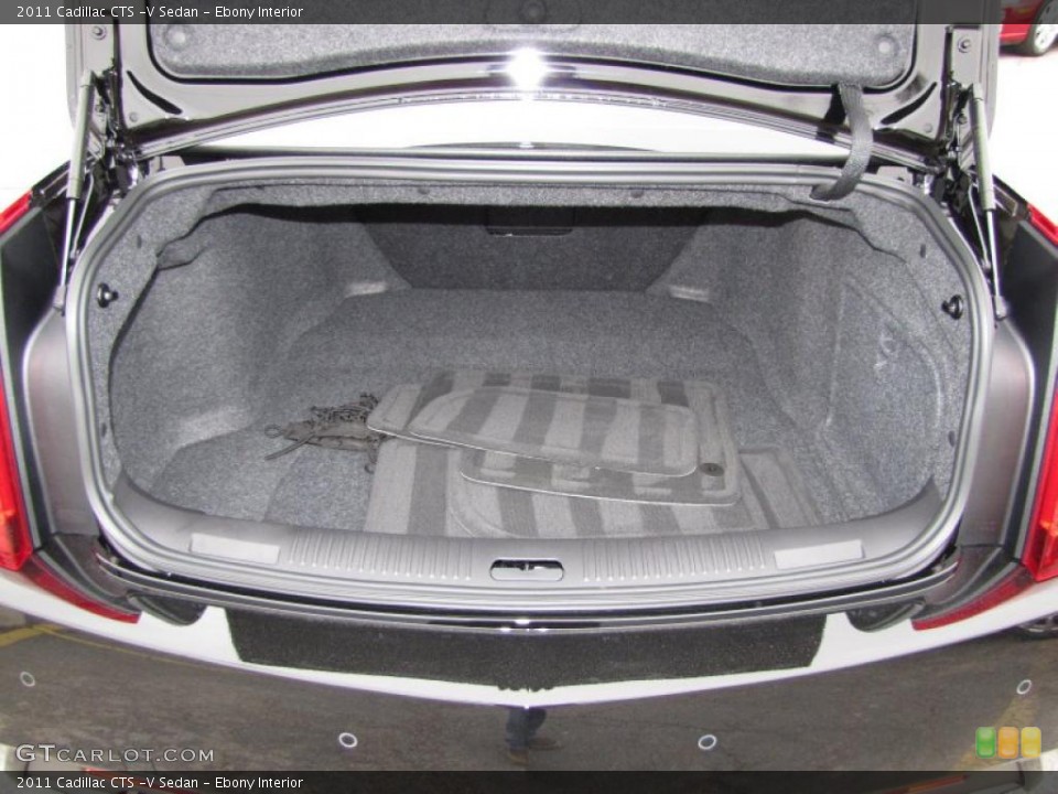 Ebony Interior Trunk for the 2011 Cadillac CTS -V Sedan #45827729