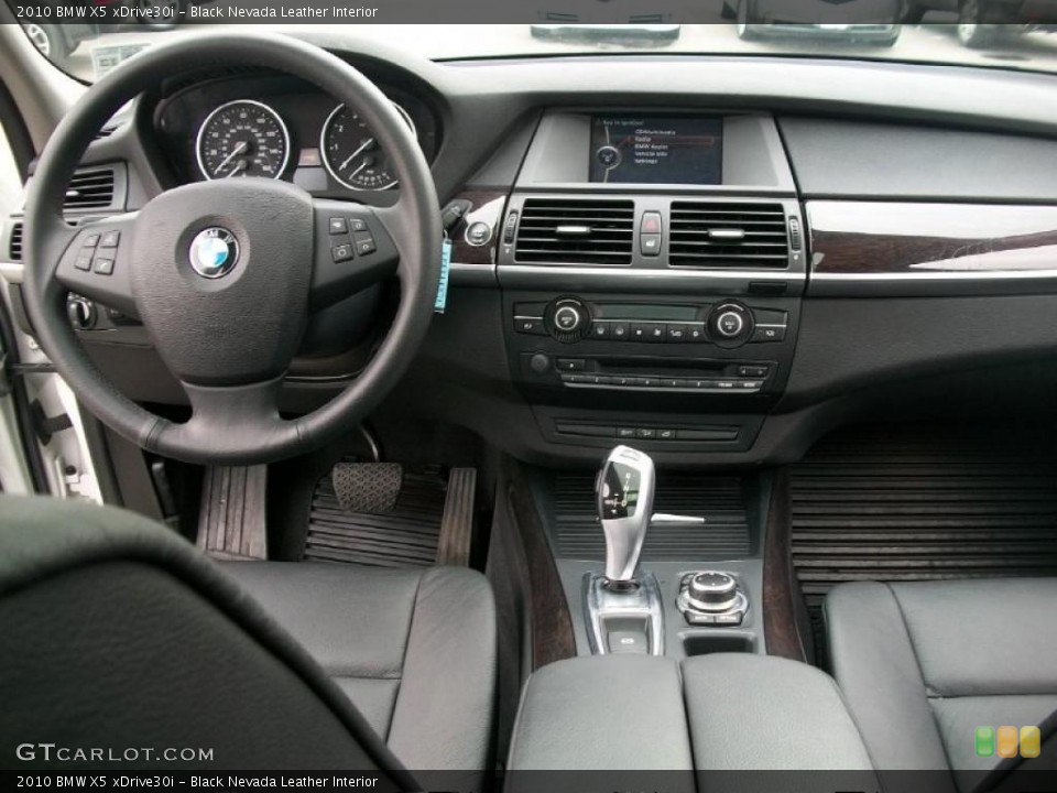 Black Nevada Leather Interior Dashboard for the 2010 BMW X5 xDrive30i #45828237