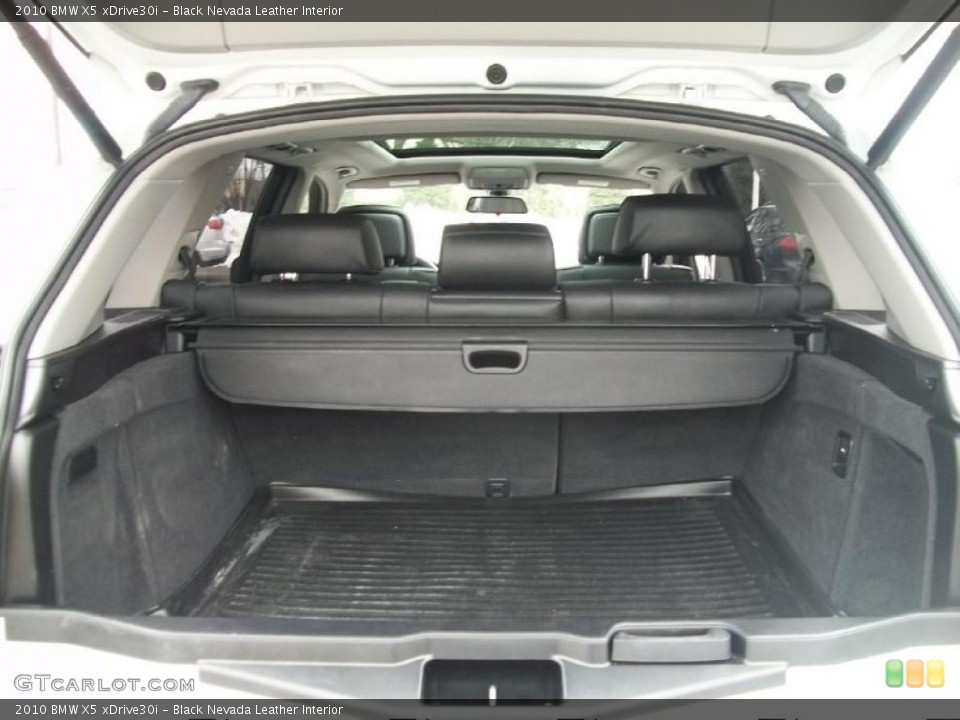 Black Nevada Leather Interior Trunk for the 2010 BMW X5 xDrive30i #45828293