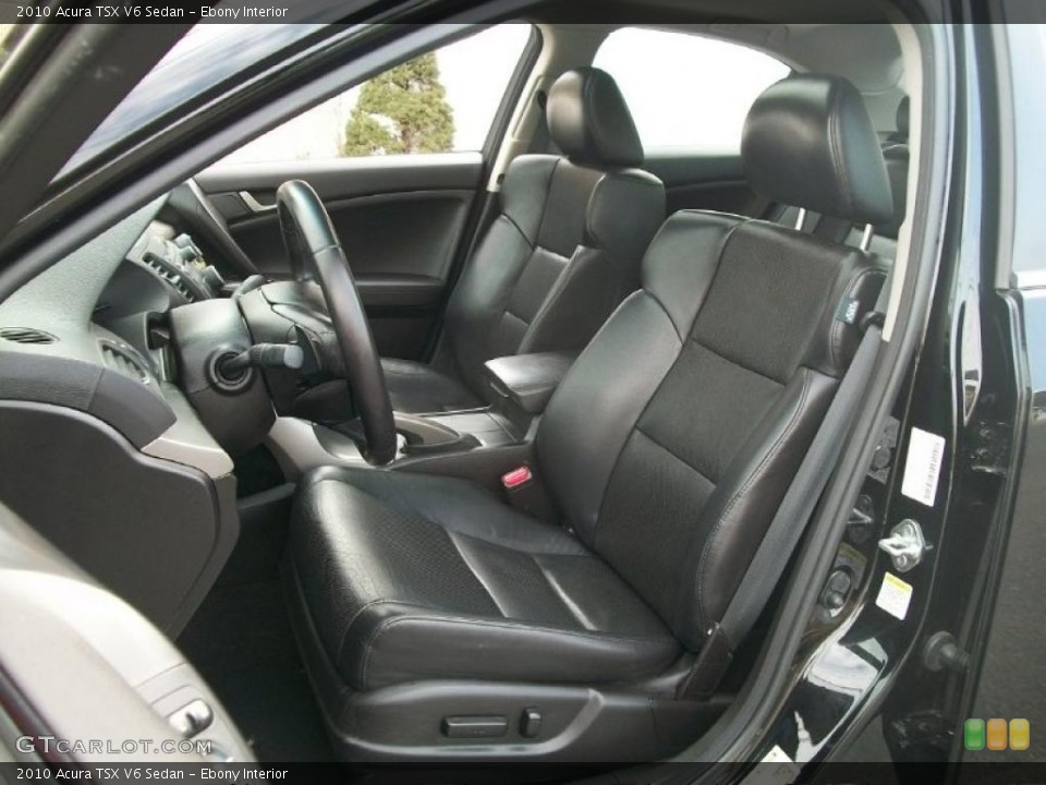 Ebony Interior Photo for the 2010 Acura TSX V6 Sedan #45828409