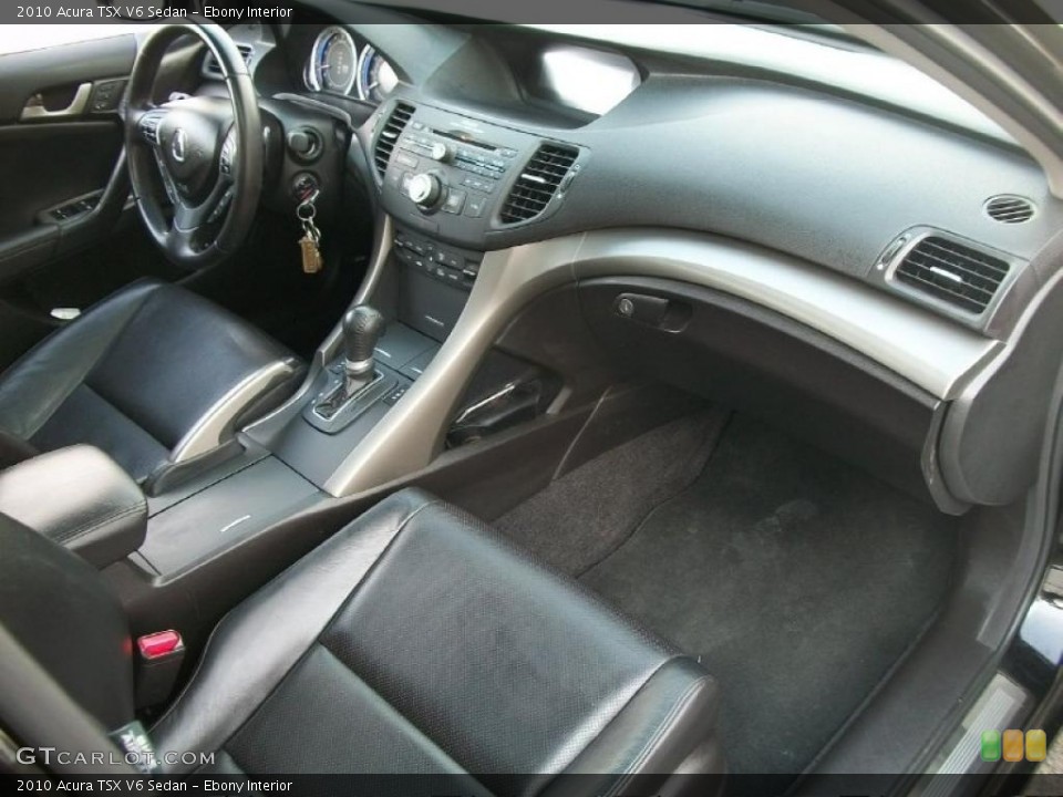 Ebony Interior Photo for the 2010 Acura TSX V6 Sedan #45828853