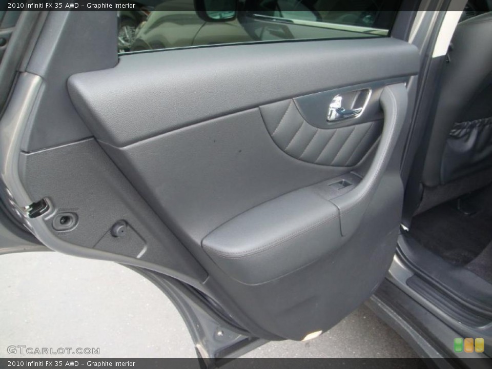 Graphite Interior Door Panel for the 2010 Infiniti FX 35 AWD #45829177