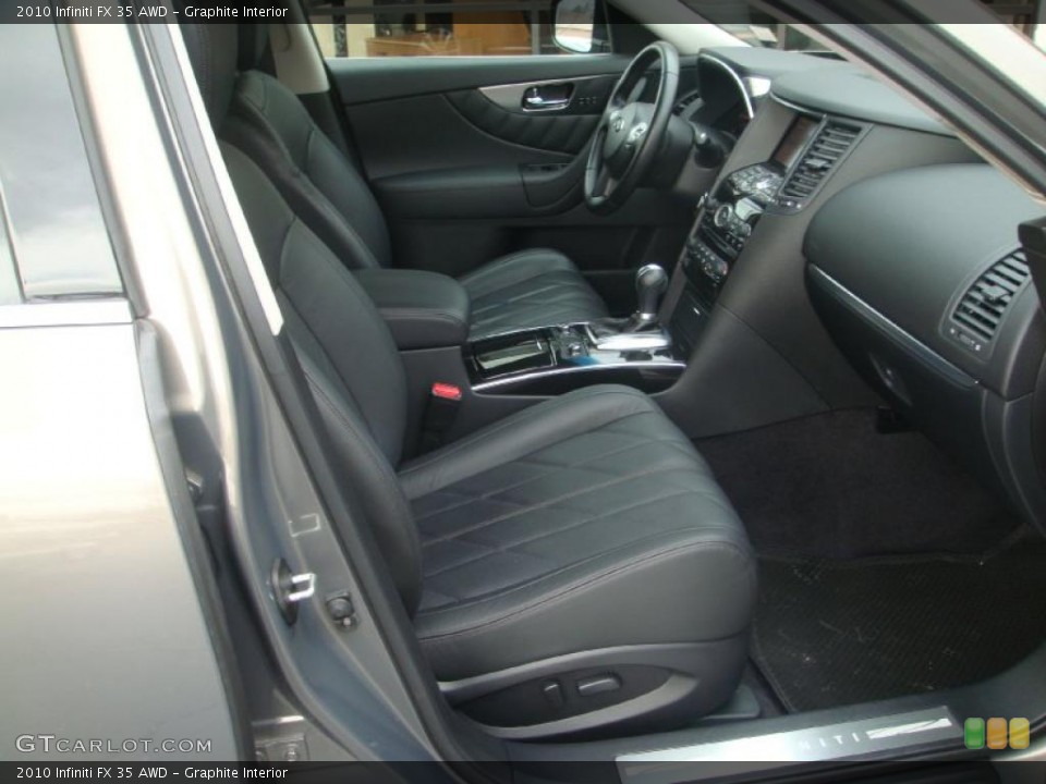 Graphite Interior Photo for the 2010 Infiniti FX 35 AWD #45829241