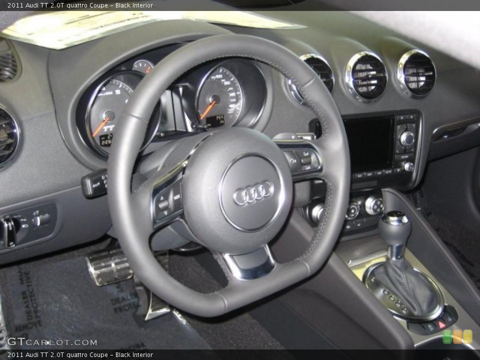 Black Interior Photo for the 2011 Audi TT 2.0T quattro Coupe #45829513