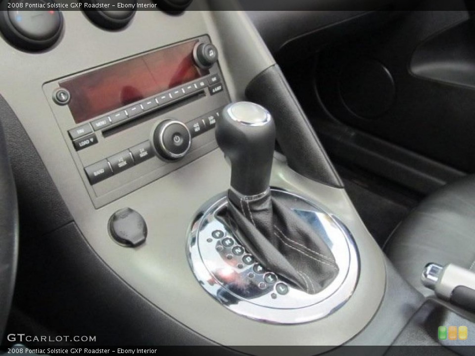 Ebony Interior Transmission for the 2008 Pontiac Solstice GXP Roadster #45832166
