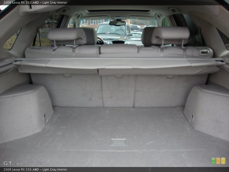 Light Gray Interior Trunk for the 2006 Lexus RX 330 AWD #45835043