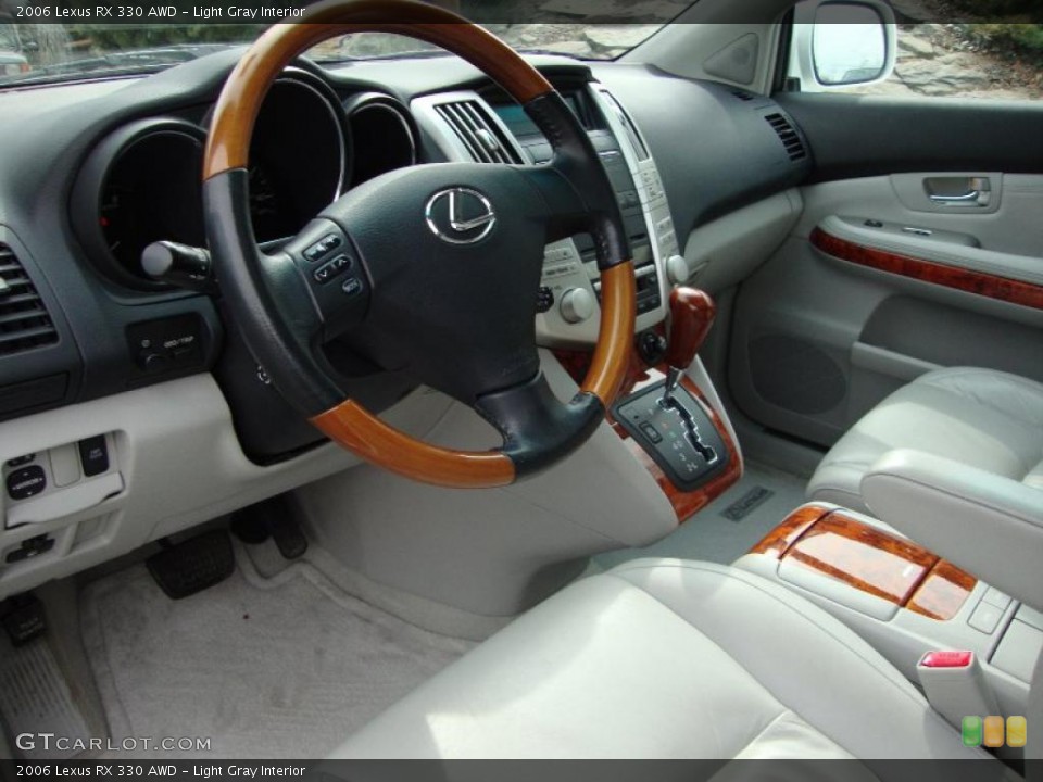 Light Gray Interior Prime Interior for the 2006 Lexus RX 330 AWD #45835299