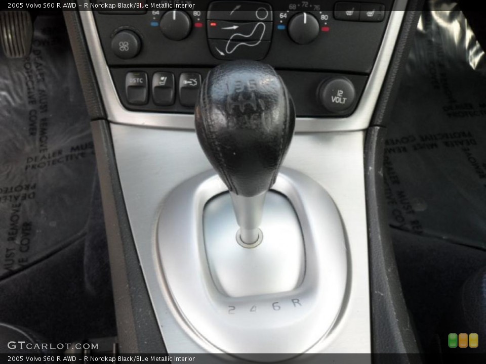 R Nordkap Black/Blue Metallic Interior Transmission for the 2005 Volvo S60 R AWD #45842524