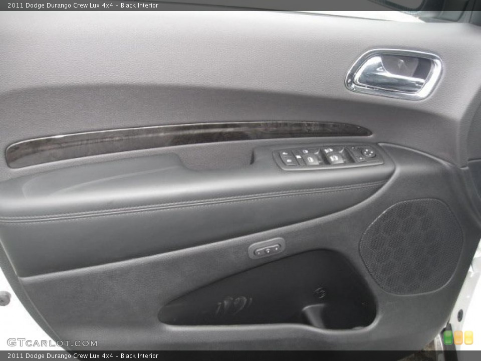 Black Interior Door Panel for the 2011 Dodge Durango Crew Lux 4x4 #45843216