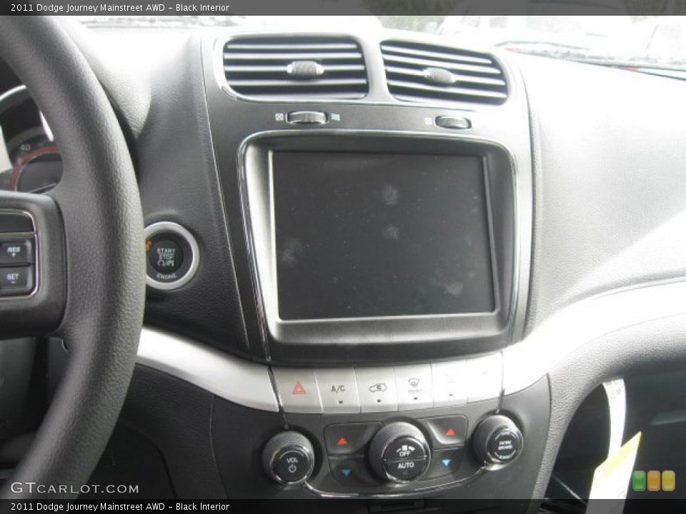 Black Interior Controls for the 2011 Dodge Journey Mainstreet AWD #45843440