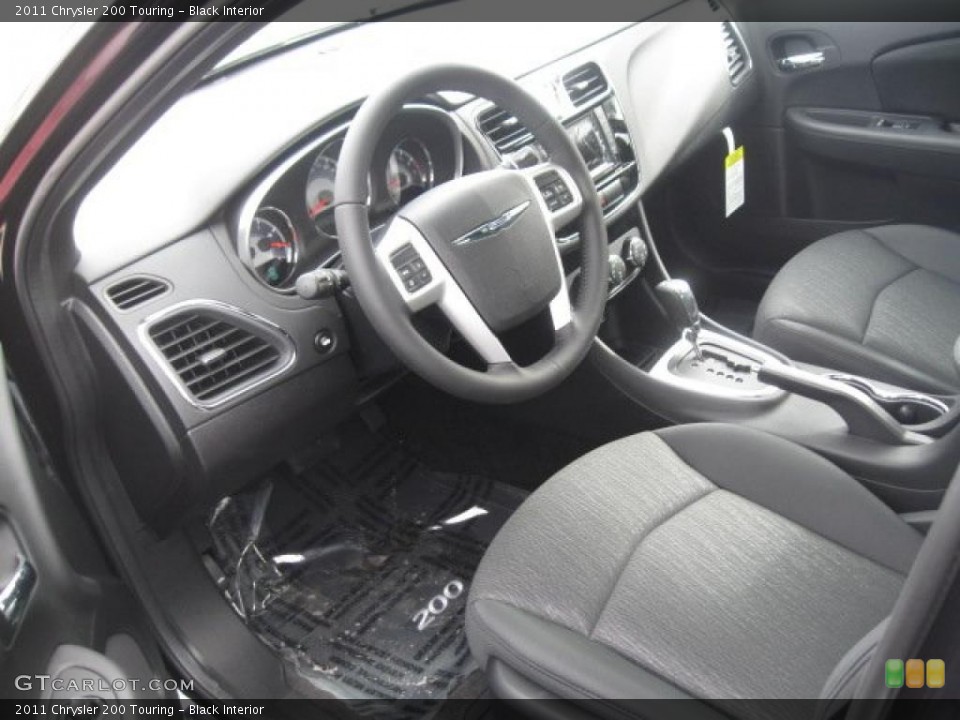 Black Interior Photo for the 2011 Chrysler 200 Touring #45843952