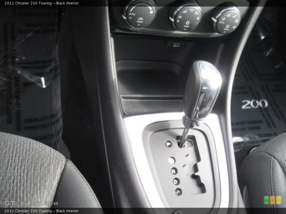 Black Interior Transmission for the 2011 Chrysler 200 Touring #45843956