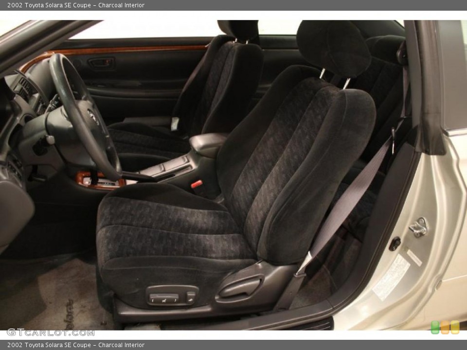 Charcoal Interior Photo for the 2002 Toyota Solara SE Coupe #45844354