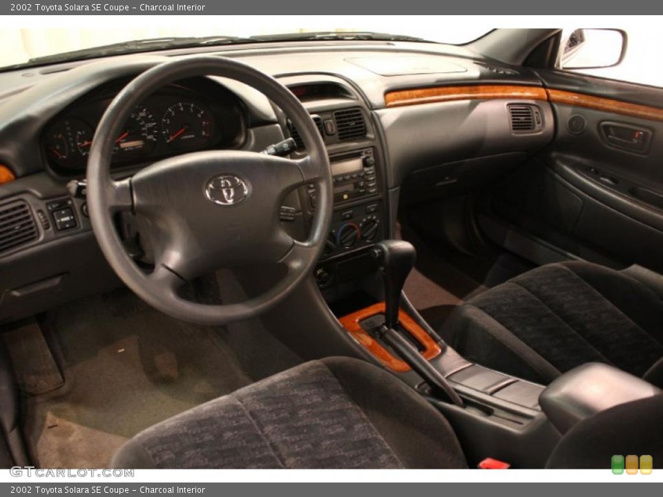 Charcoal Interior Prime Interior for the 2002 Toyota Solara SE Coupe #45844360