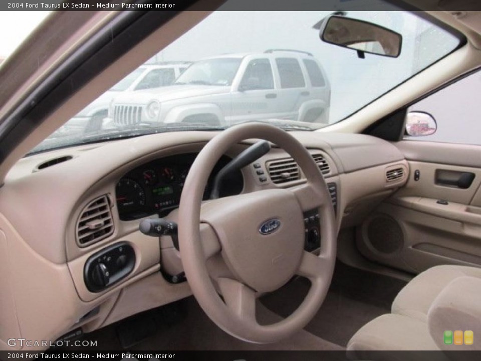 Medium Parchment Interior Photo for the 2004 Ford Taurus LX Sedan #45845316