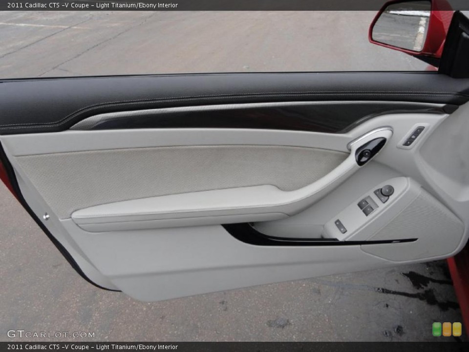 Light Titanium/Ebony Interior Door Panel for the 2011 Cadillac CTS -V Coupe #45848092