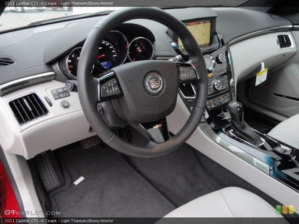 Light Titanium/Ebony Interior Prime Interior for the 2011 Cadillac CTS -V Coupe #45848108
