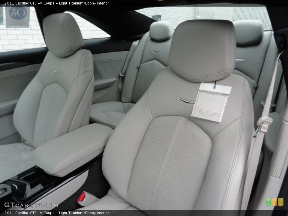 Light Titanium/Ebony Interior Photo for the 2011 Cadillac CTS -V Coupe #45848224