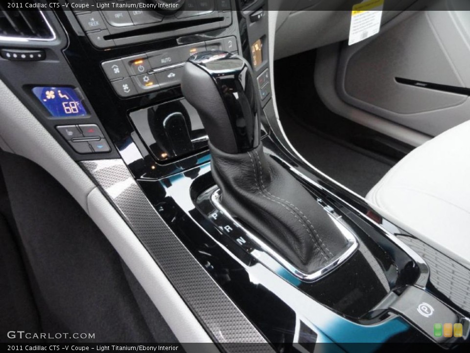 Light Titanium/Ebony Interior Transmission for the 2011 Cadillac CTS -V Coupe #45848248